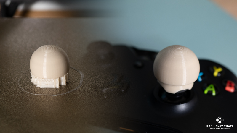 3d-printed-topper-xbox Xbox to Offer Free 3D Files for Adaptive Thumbstick Toppers.