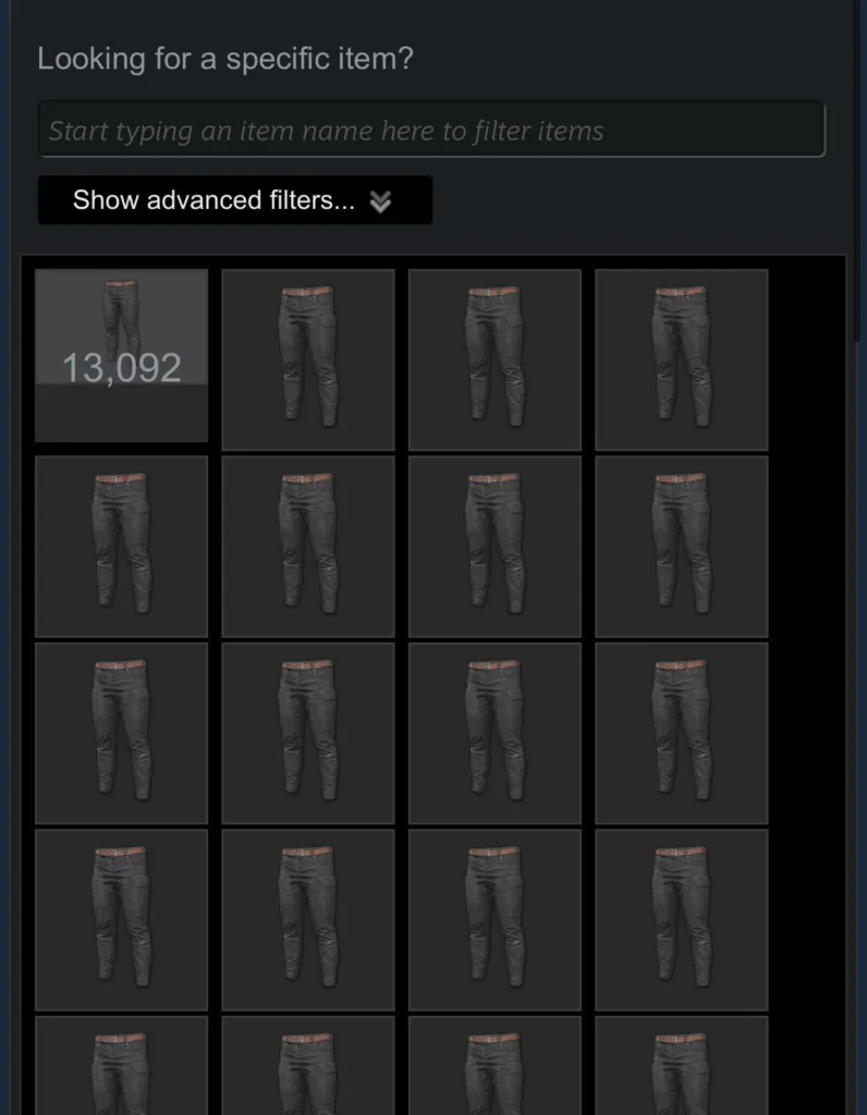 came-across-a-totally-blank-steam-profile-with-13k-of-these-v0-zld4jihx86ne1-796x1024 Unexplained Hoarding of 13,000 Pairs of Black Pants by PUBG Player Sparks Curiosity.