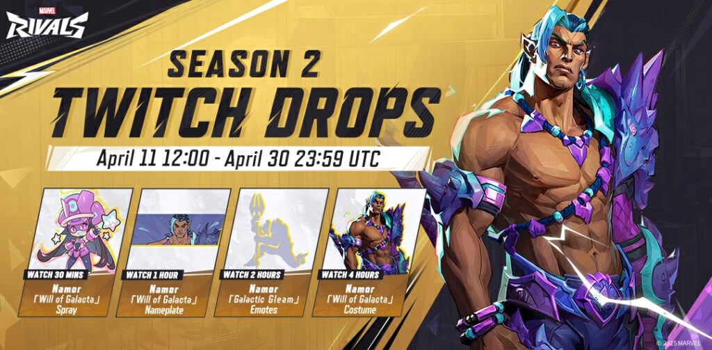 0d0f6778-f071-43ca-abd5-052d537e1119-1024x503 Marvel Rivals Season 2 Launches Namor-Themed Twitch Drops with Exclusive Rewards.