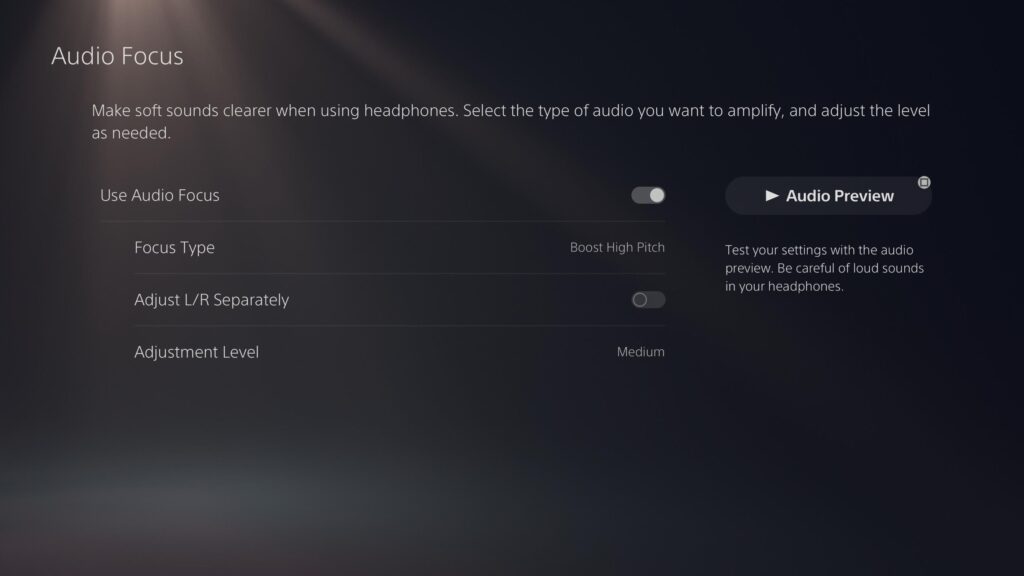 4483131-ps5audiofocussetting-1024x576 New Audio Trick! Boost Footsteps in Call of Duty on PS5 with Audio Focus Settings.