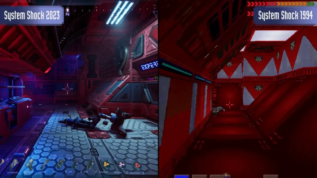 DF-Retro-EX-System-Shock-Remake-Digital-Foundry-Tech-Review-5-54-screenshot-1024x576 Is a System Shock 2 Remake in the Works?