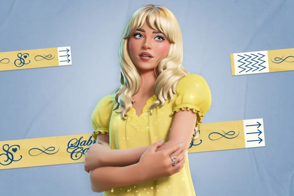 Fortnite-Festival-S8-Sabrina-Carpenter-Outfit-Babydoll-Music-Pass-1920x1080-1-1024x683 Sabrina Carpenter Named Official Icon for Fortnite Festival's Season 8.