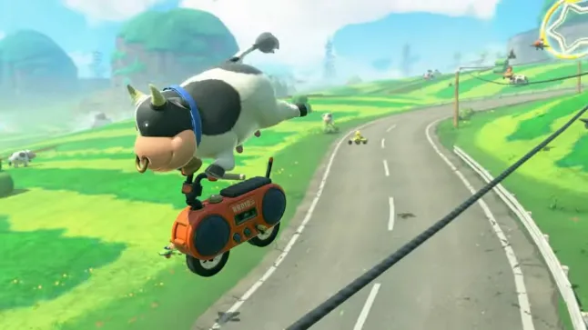 SEI_246035461-98bb Cow, the New Star of the Mario Kart World, Is Taking the Internet by Storm.
