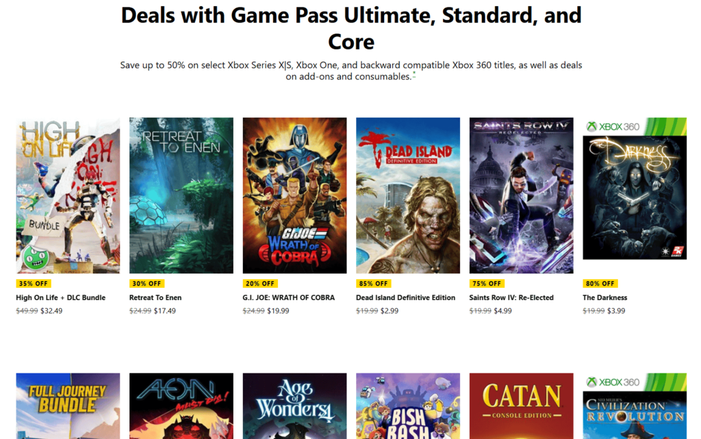 game-pass-deals-1024x642 Xbox Kicks Off 2025 Mega Sale with Discounts on Over 1,000 Games.
