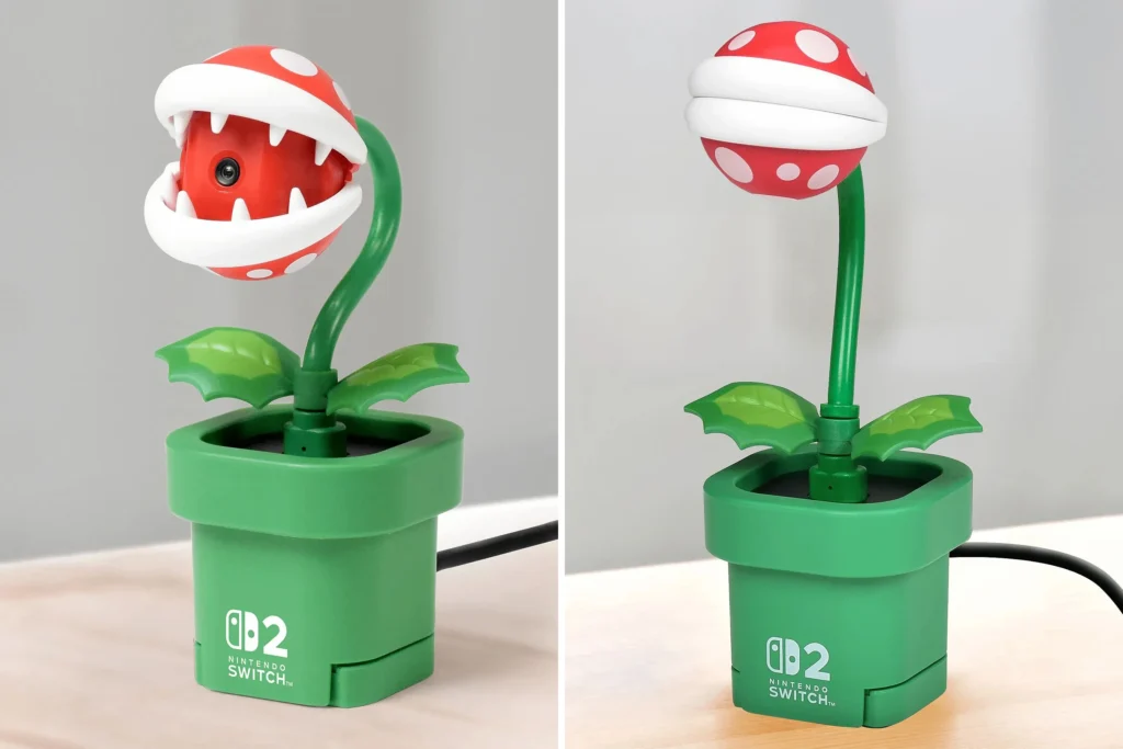 hori_plant1-1024x683 Nintendo Switch 2 Unveils Piranha Plant-Themed Camera Accessory.