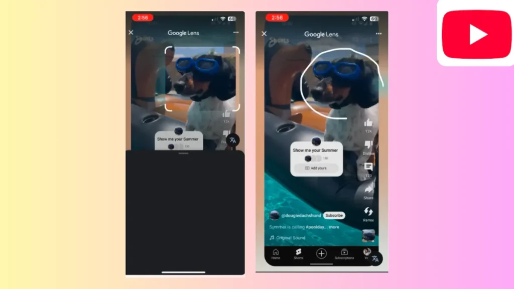 K6YdqFiljKC1Gmf3TbzJ-1024x576 YouTube Shorts Gets Smarter with Google Lens Integration!