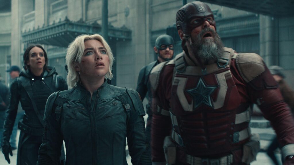 MV5BMDAyYjA5OTktMzljOC00YTNhLWE4MDYtYjdiMDhlMTJhOTFkXkEyXkFqcGdeQXZ3ZXNsZXk@._V1_-1024x576 Thunderbolts Expected to Earn $160M-$175M Worldwide Opening, Just Shy of Its $180M Budget.