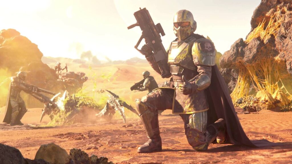 b7zVhtkF4hGfWxChzHcEMR-1024x576 Helldivers 2 Surges to 2.5 Million Weekly Players After 'Heart of Democracy' Update.